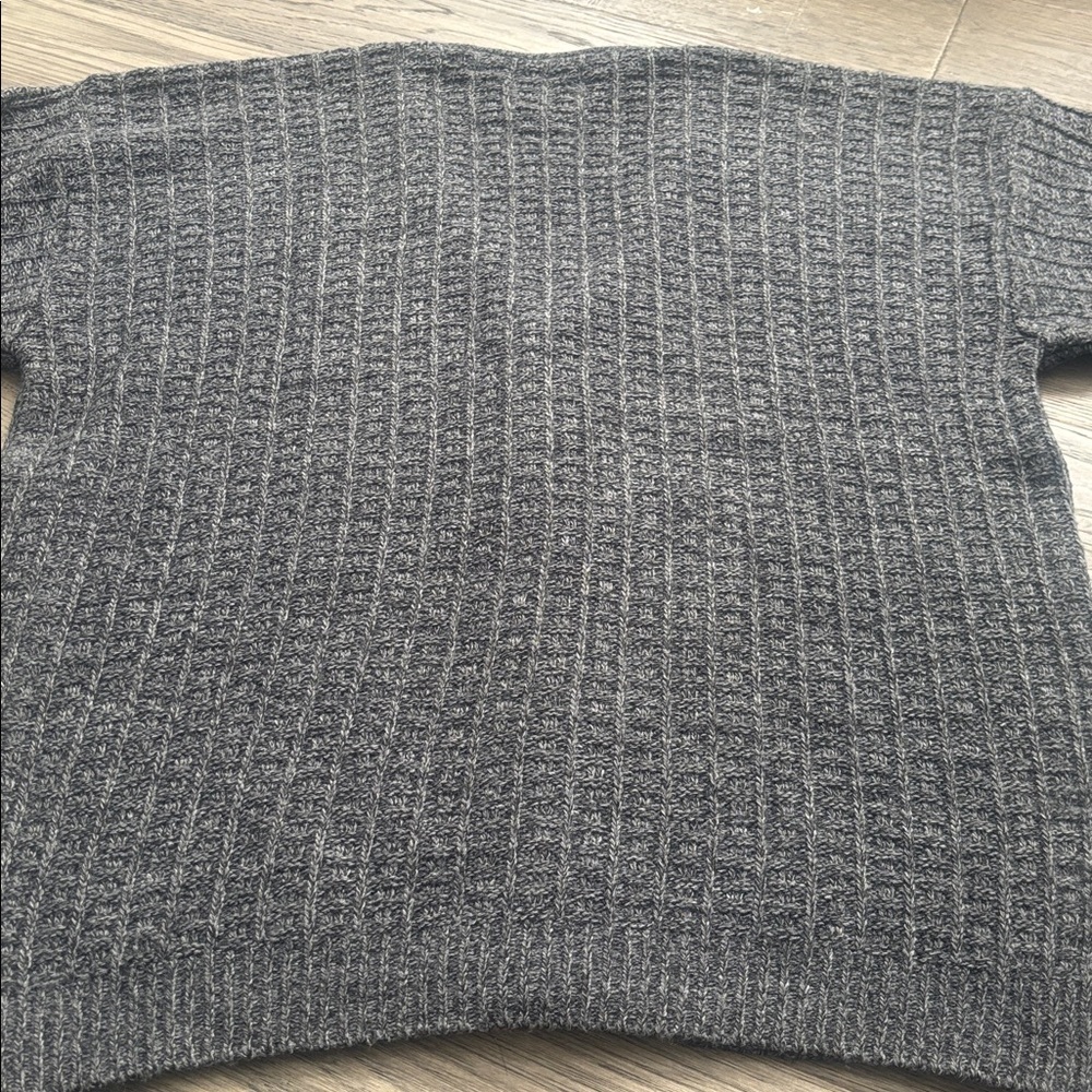 Carbon Copy | Vintage Grey Knit Button Cardigan Sweater Size Medium - Picture 8 of 9